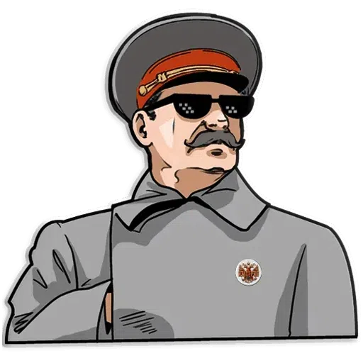 Сталин- Sticker
