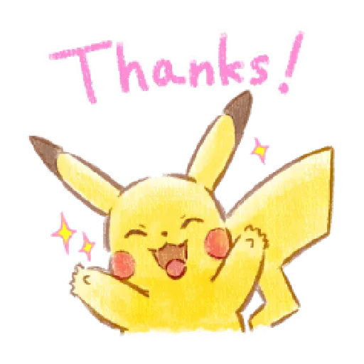 Pikachu Greetings p1 - Sticker