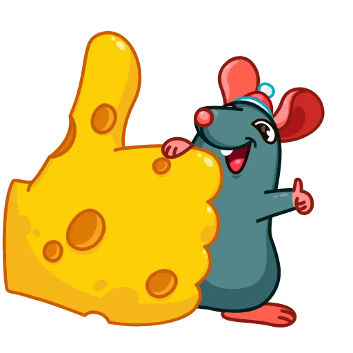 Mr. Christmas Rat - Sticker 5