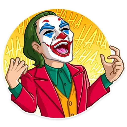 Joker Sticker pack - Stickers Cloud