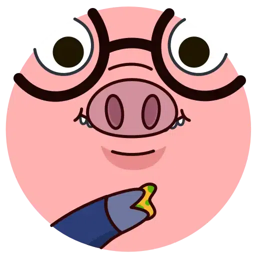 Potter Pig - Sticker 8