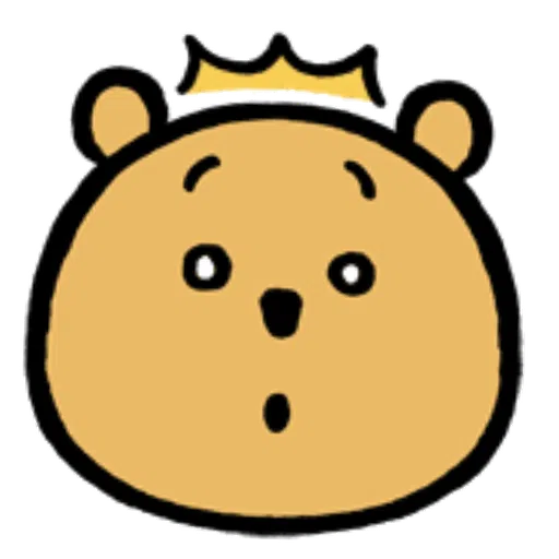 Pooh head - Sticker 8