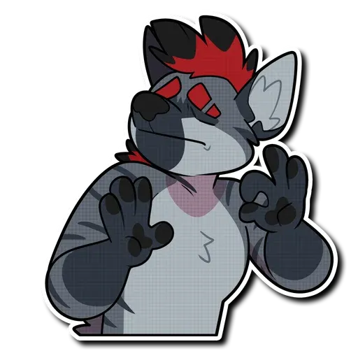 Furry colection 01 - Sticker 4