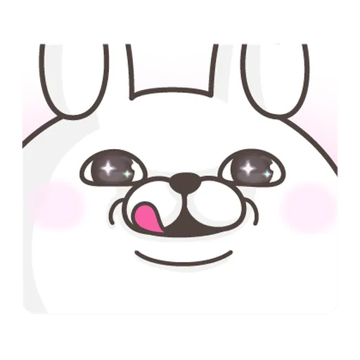 YOSISTAMP Rabbit 100% and Friends - Sticker 7
