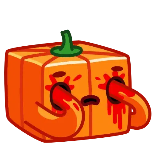 Pumpkin Cube - Sticker 7