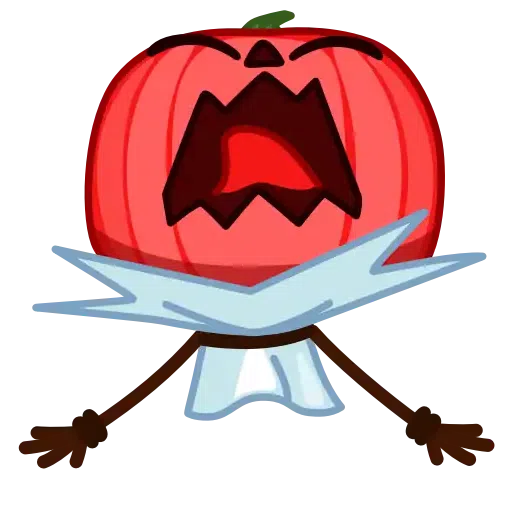 Pumpkin Ghost - Sticker 7