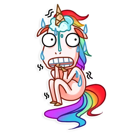 Crazy Pony - Sticker 2