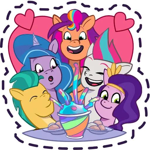 MLP G5 Misc Characters- Sticker