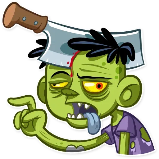 Zombie - Sticker 7