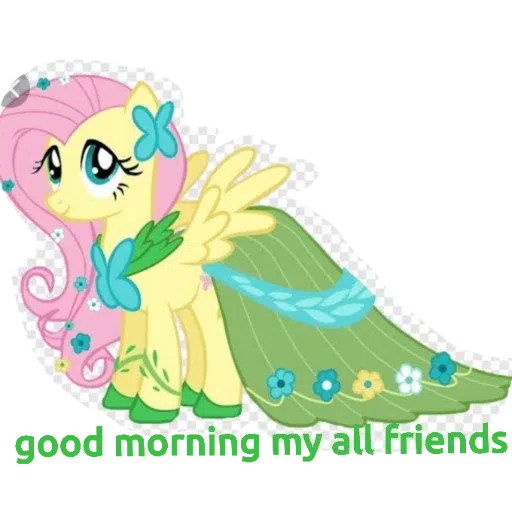 My little pony friendship is magic and my little pony equestria girls---- Fluttershy - Sticker 6