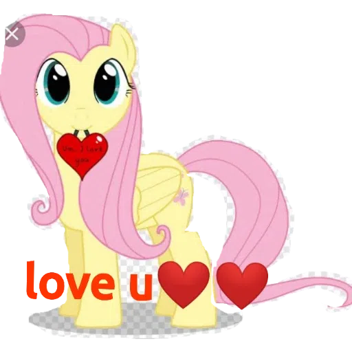 My little pony friendship is magic and my little pony equestria girls---- Fluttershy- Sticker