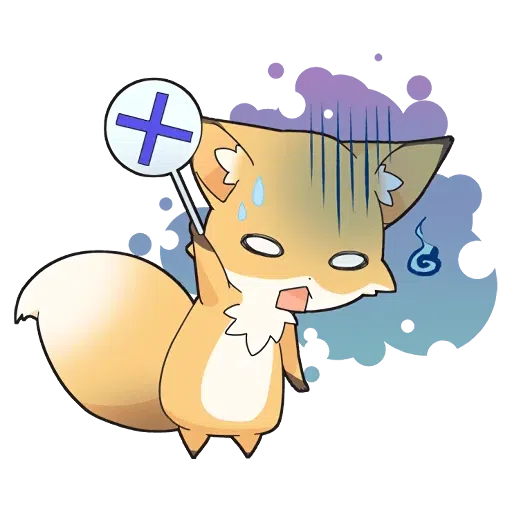 Girly Fox - Sticker 8