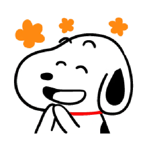 Snoopy 2 Sticker pack - Stickers Cloud