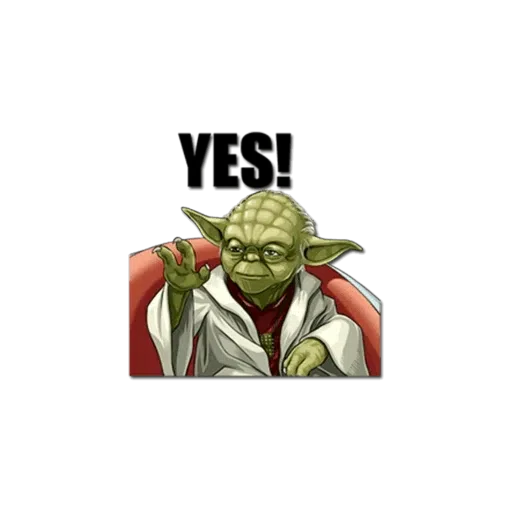Master of Yoda - Sticker 2