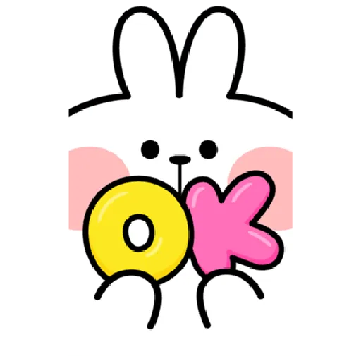 Spoiled Rabbit Close-Up - Sticker 5