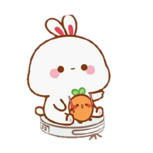 cute rabbit - Sticker 4