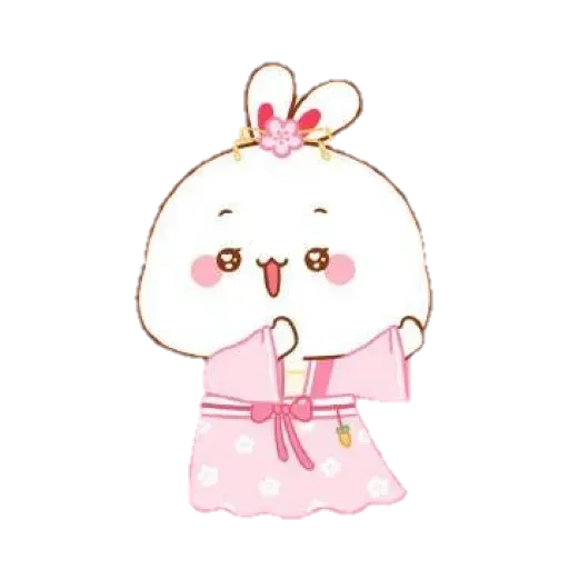 cute rabbit - Sticker 2