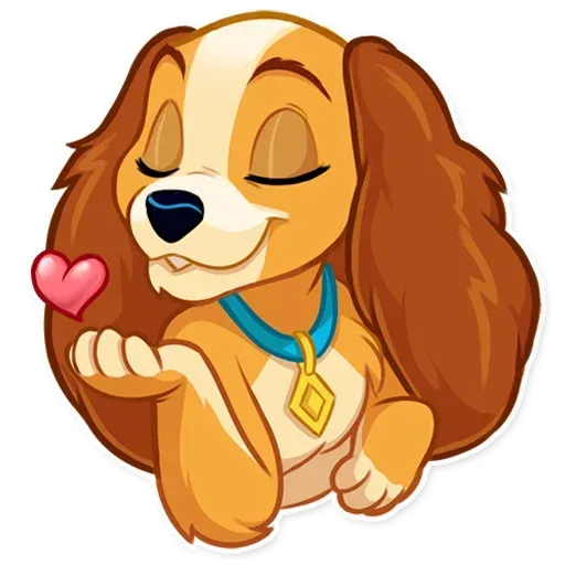 Lady and the Tramp - Sticker 4